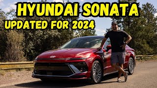 Big Updates for 2024 Hyundai Sonata Hybrid Limited Review [upl. by Arnaldo410]