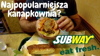 Jedzenie w USA Kanapki w popularnym Subway [upl. by Enayr]