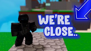 Halfway there Guys Will I GET INTO L8R CLan  EP4 Roblox Bedwars [upl. by Adnilemreh59]