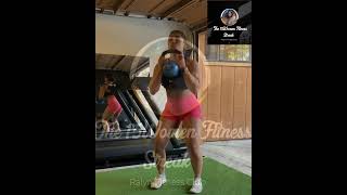 20MIN FULL BODY WORKOUT 🥵 all you need is a kettlebell and some space Let’s move 💪🏾 [upl. by Iris]