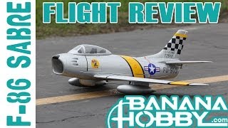 F86 Sabre JPower  Flight Review  EDF Fighter Jet [upl. by Adnohryt362]