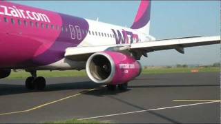 WizzAir Training HévízBalaton Airport Hungary 2011 Sármellék LHSM [upl. by Eecyac126]