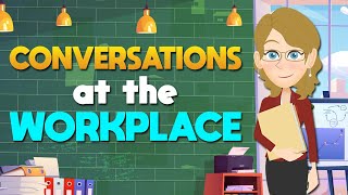 Job interview in English  Practice Conversations at the Workplace [upl. by Hermosa]