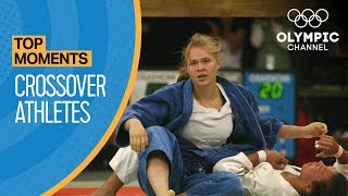 Top 10 Crossover Athletes  Top Moments [upl. by Moffitt]