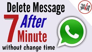 DeleteRecall Whatsapp Sent Message After 7 Minute amp Broadcast List Message  Delete For Everyone [upl. by Felic]