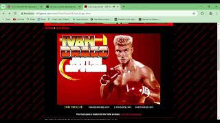 Ivan Drago  Playthrough Walkthrough Longplay Flash Boxing Violent Action Villain Beat em up Rocky [upl. by Meyer]