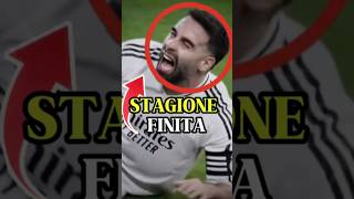 🥹fine stagione per carvajal football carvajal realmadrid [upl. by Nett]