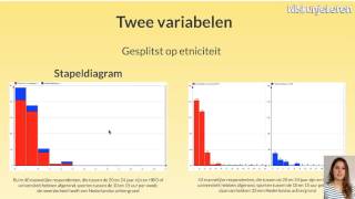 Statistiek Diagrammen kwantitatief  Wiskunjeleren [upl. by Nevs]