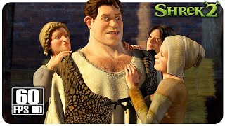 Shrek 2 2004  Shrek se convierte en humano  Full HD  60FPS LAT [upl. by Walworth]