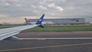 Icelandair 7379 MAX TFICD Heathrow Intersection Departure  1st December 2023 [upl. by Yur374]