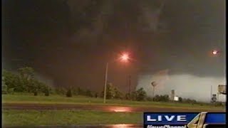 May 3 1999 Tornado  KFOR Live Coverage [upl. by Cletus285]