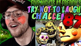 Vapor Reacts 1081  FNAF SFM FIVE NIGHTS AT FREDDYS TRY NOT TO LAUGH CHALLENGE REACTION 87 [upl. by Davida]