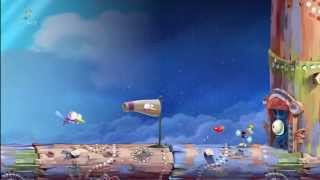 Rayman Legends 1080i HD Walkthrough Part 13  HiHo Moskito [upl. by Aicram559]