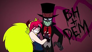 Canción de Demencia x Black Hat Villanos [upl. by Ardnahcal]