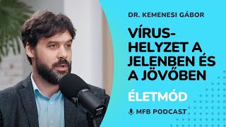 MFB Podcast  Beszélgetés Dr Kemenesi Gábor víruskutatóval a jelenlegi és jövőbeli vírushelyzetről [upl. by Benn987]