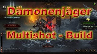 Diablo 3  Season 11  Dämonenjäger  Unheilige Essenz  Speedfarm Build  Guide  Skillung [upl. by Glad]