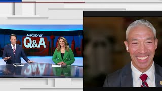 KSAT QampA Mayor Ron Nirenberg discusses San Antonio International Airport horse carriages debate [upl. by Moran]