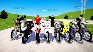 JOGANDO O NOVO JOGO DE MOTOS ONLINE RODOGRAU BEST ANDROID GAMEPLAY 🔥 [upl. by Ravi]