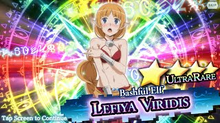 Danmachi Memoria Freese Lefiya Bashful Elf Outfit Story [upl. by Sualkcin69]