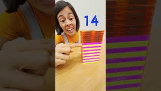 remix una torre de números 🔢 123andres aprendeespanol matemática kindergarten shortsvideo [upl. by Currier673]