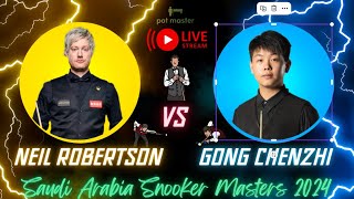 🔴 LIVE Saudi Arabia Snooker Masters 2024  Day 4  Round 1  Table 1 Matches [upl. by Mannie]