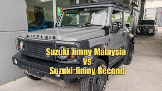 Suzuki jimny Malaysia Vs Suzuki Jimny Recond [upl. by Benny501]