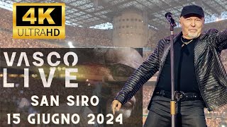 2024 Full Concerto Live Vasco Rossi San Siro 15 2 Giugno 2024 Milano Bibione [upl. by Deland829]