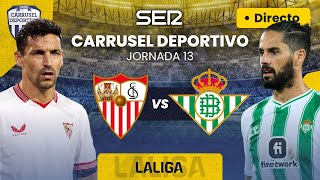 ⚽️ SEVILLA FC vs REAL BETIS  EL DERBI SEVILLANO EN DIRECTO LaLiga 2324  Jornada 13 [upl. by Kiah384]