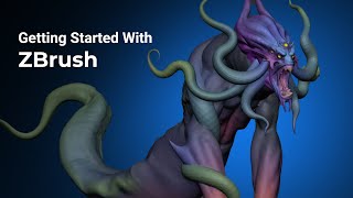 Getting Started with ZBrush  Introduction [upl. by Tnomed]