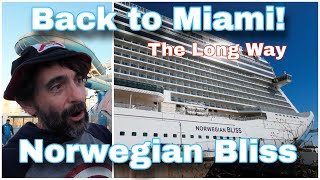 Norwegian Bliss Panama Canal  Embarkation [upl. by Aivatnohs]