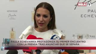 Paula Echevarría habló tras su ruptura con David Bustamante  La Hora ¡HOLA [upl. by Neddy]