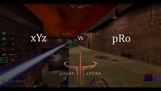 Epic match xYz vs pRo Quake 3 Arena CTF q3w2 20040121 [upl. by Mandeville]