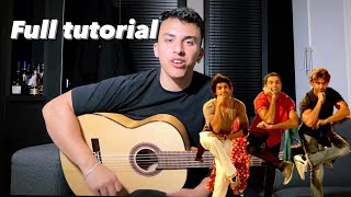 Senorita Zindagi Na Milegi Dobara Guitar Tutorial [upl. by Eirual]