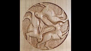 How to Carve the 3 Hares Relief [upl. by Cypro]