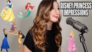 Disney Princess Impressions [upl. by Namsu]