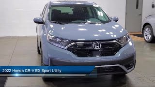 2022 Honda CRV EX Sport Utility Akron Canton Wadsworth Cuyahoga Falls Green [upl. by Ecinert113]