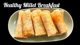 Healthy Millet Breakfast Recipe  Foxtail Millet Breakfast  Breakfast Recipe  Millet Recipe [upl. by Yorle]