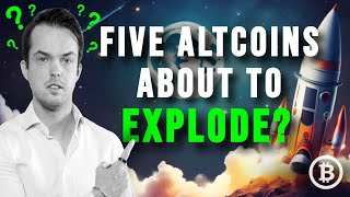 My Altcoin Portfolio  Five Coins I Expect To Explode [upl. by Ahsitul]