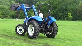 2006 NEW HOLLAND TT55 4X4 TRACTOR WITH LOADERLOW HOURS [upl. by Raddi]