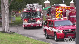 Funeral procession for fallen HFD firefighter Marcelo Garcia III [upl. by Harrell354]