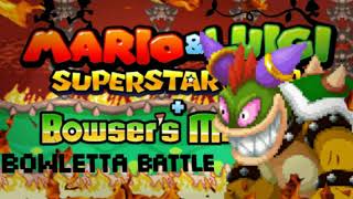 Bowletta Battle  MampL Superstar Saga DX  Mashup [upl. by Esmerelda]