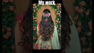 my work🤩🤩 hairstyle shortvideo ytshorts swati [upl. by Blumenthal]