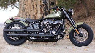 2016 HarleyDavidson Softail Slim S Review [upl. by Nalek]