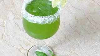 Mint Margarita  Mint Lemonade Recipe 7up kitchenwithnoor [upl. by Leiba]