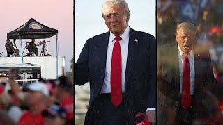 Shocking Scenes Trump in Assassination Plot as Gunman Arrested at Coachella Rally [upl. by Luap]