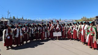 Kungyam cultural group performance during Ladakh Festival 2024 at Leh [upl. by Jeff678]