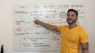 PROCEDIMENTO ADMINISTRATIVO DISCIPLINAR – PAD ORDINÁRIO LEI 8112  1990 [upl. by Ameerak131]