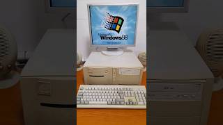 ✅Retro PC 1997y AMD 200MHz Loading and shutdown Windows98SE✅ vintagecomputer retrogaming retro [upl. by Ecirual822]