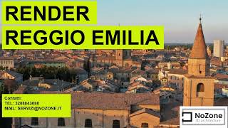 REALIZZAZIONE RENDER REGGIO EMILIA  FOTOINSERIMENTI [upl. by Amsab]