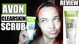 AVON CLEARSKIN Smooth Exfoliating SCRUB Honest Review [upl. by Cammie]